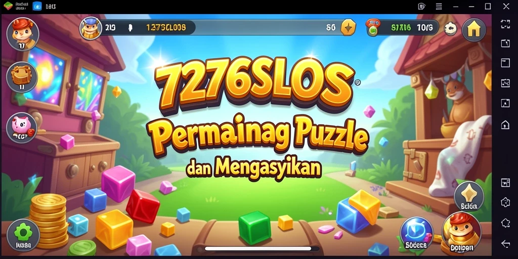 Tampilan gameplay 7276SLOTS dengan kombinasi slot yang seru.
