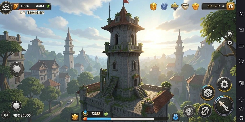 Gameplay menakjubkan dalam Tower Defense API88 dengan strategi menarik.