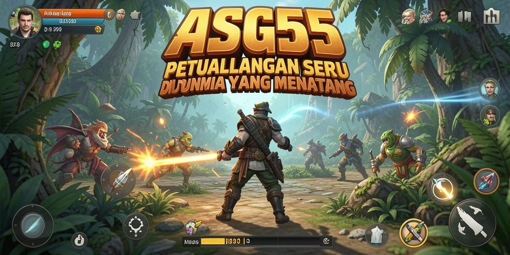 Gameplay seru ASG55 dengan petualangan yang menantang.
