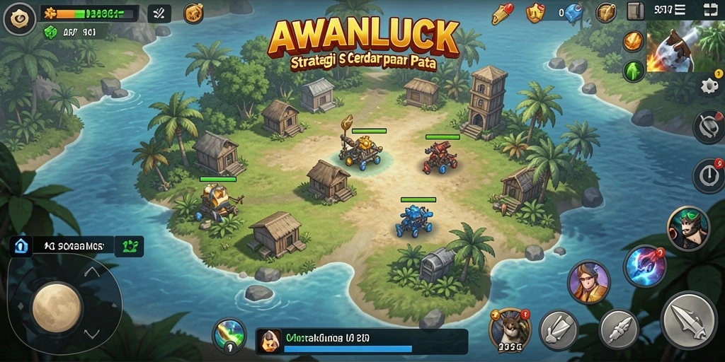 Gameplay mendebarkan dari AWANLUCK dengan strategi yang menantang.