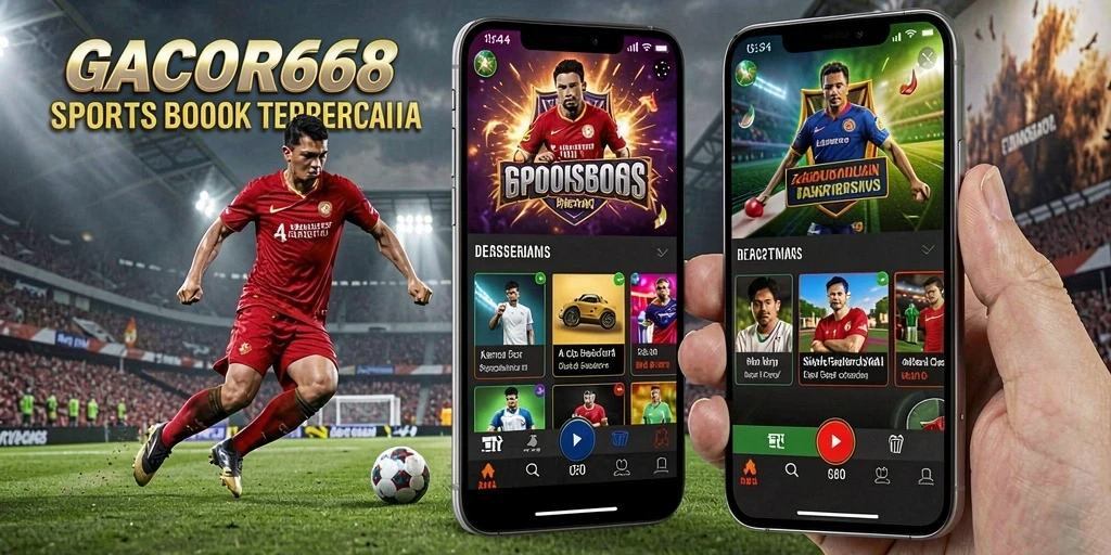 Screenshot GACOR668 menunjukkan antarmuka sportsbook yang menarik dan fungsional.