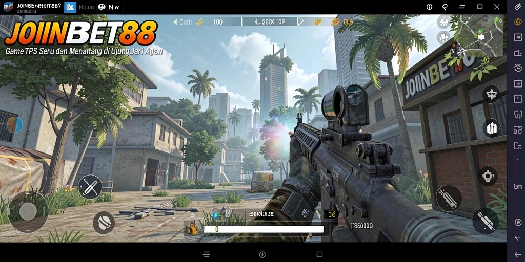 Tampilan gameplay seru dalam JOINBET88 dengan aksi tembak-menembak yang mendebarkan.