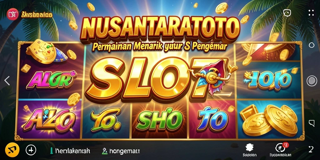 Tampilan menarik dari gameplay NUSANTARATOTO yang memikat.