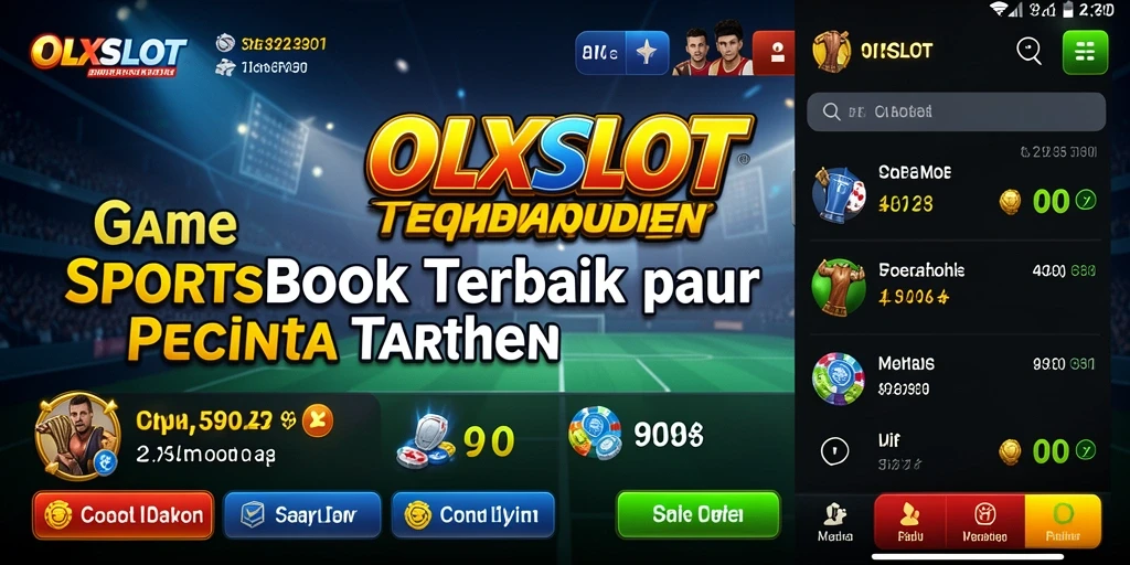 Tampilan gameplay OLXSLOT dengan berbagai pilihan taruhan olahraga.