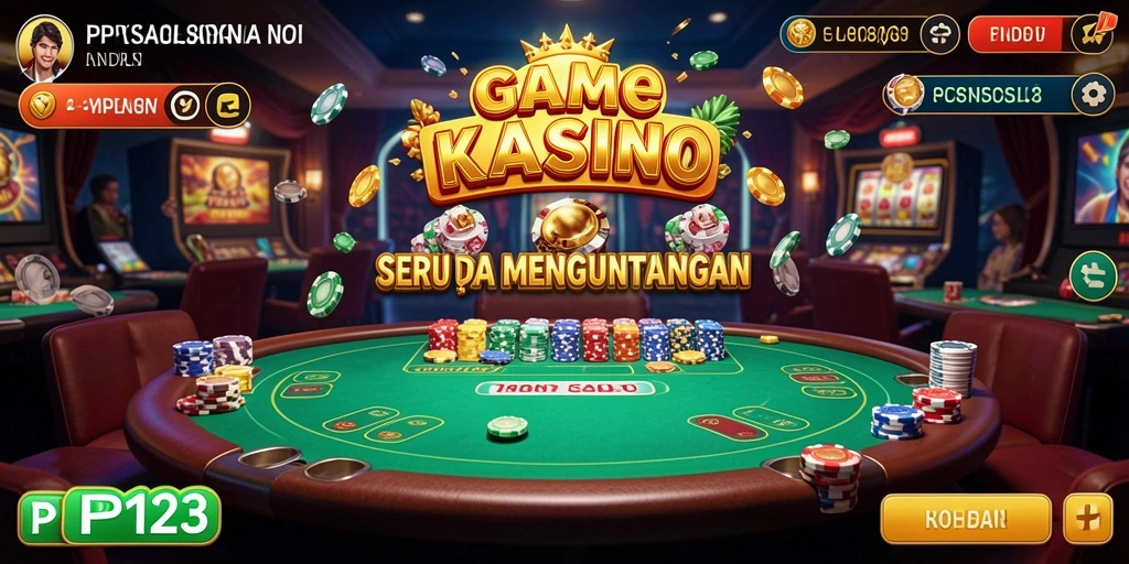 Tampilan gameplay seru dan menegangkan di PP123.