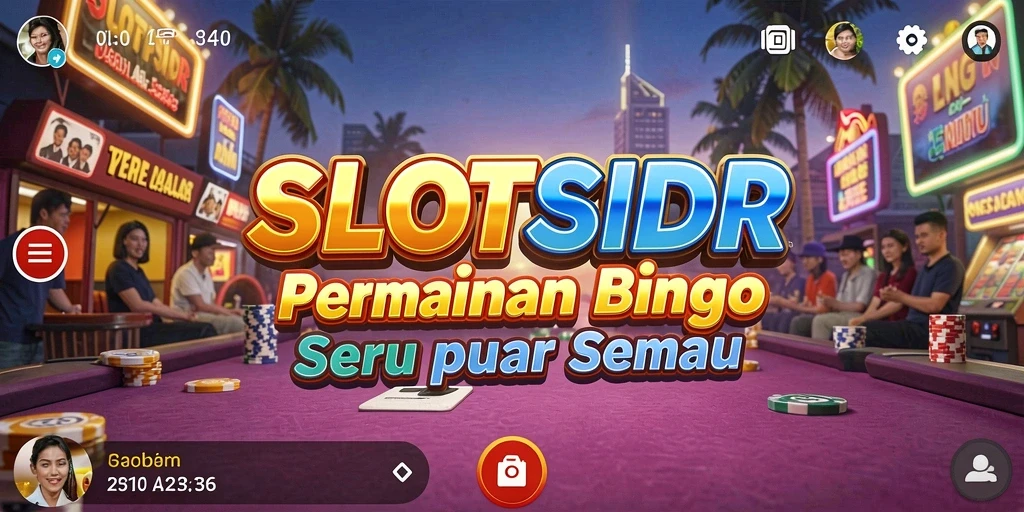 Screenshot gameplay SLOTSIDR menampilkan keseruan bermain Bingo.