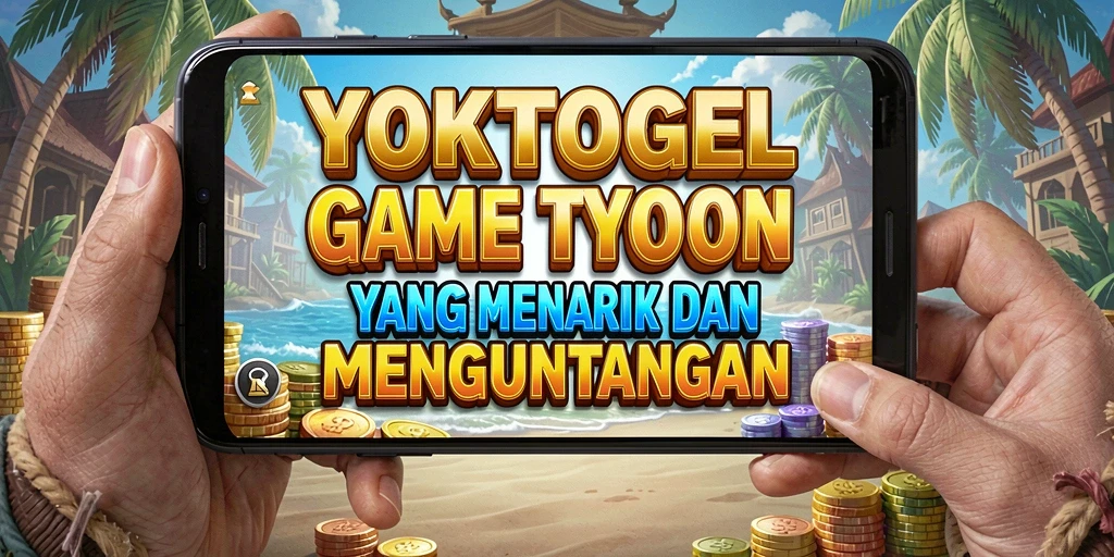 Tangkapan layar dari gameplay menarik YOKTOGEL dengan elemen Tycoon.